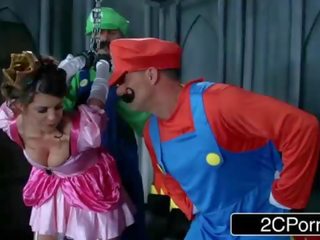 Jerk That Joy Stick: exceptional Mario Bros Get Busy With Princess Brooklyn Chase
