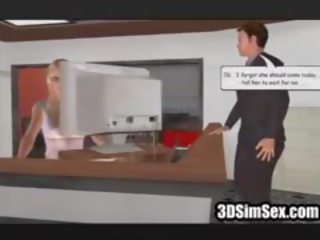 3d sim セックス ビデオ レズビアン
