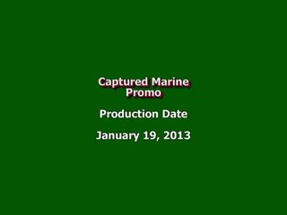 Captured marine
